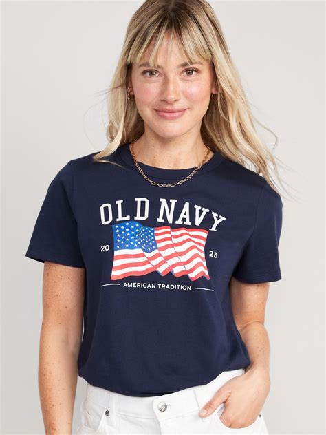 Matching Old Navy Flag T Shirt For Women Old Navy