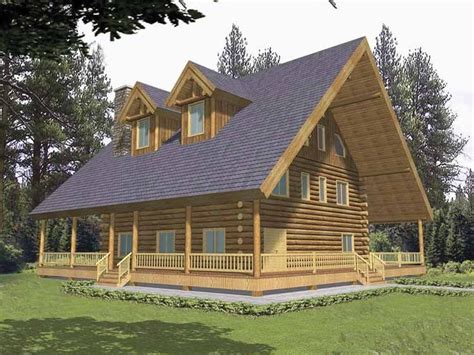 Browse plans by square footage. Log Style House Plan - 1 Beds 2 Baths 4200 Sq/Ft Plan #117 ...