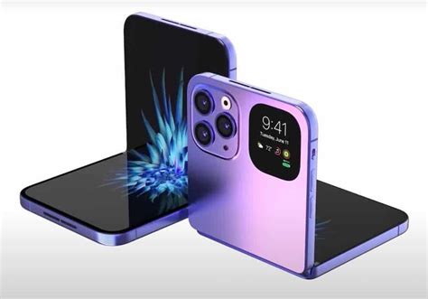 First Look At The Foldable Iphone Iphone Flip Most Radical Iphone
