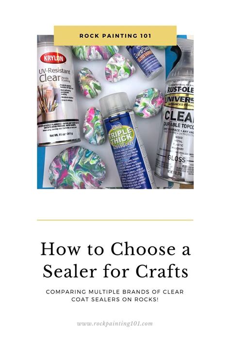 It is also an excellent topcoat for paints and stains. What is the best sealer for painted rocks? - Rock Painting ...