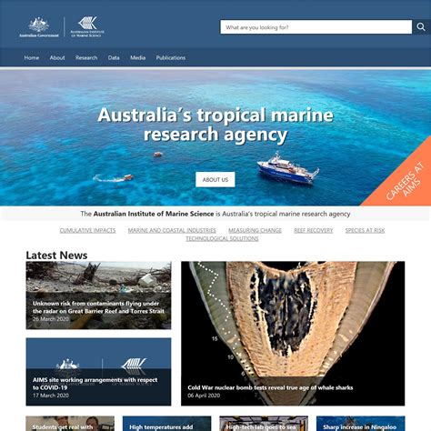 Australian Institute Of Marine Science Aims Govcms