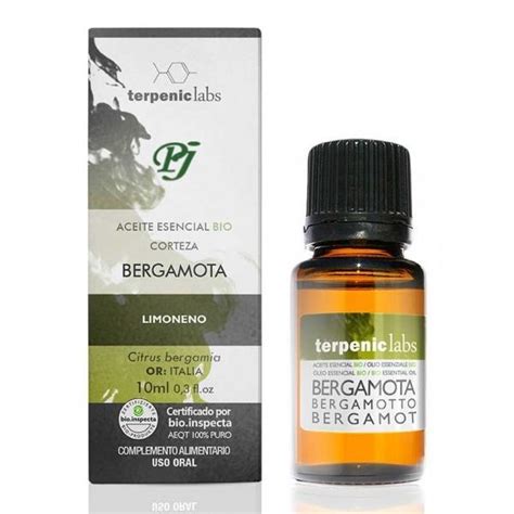 Aceite Esencial Bergamota 10ml Terpenic Centro Dietético Del Sur