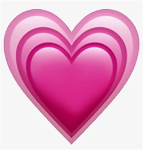 Pink Heart Emoji Aesthetic