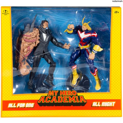 Mcfarlane My Hero Academia All Might Vs All For One