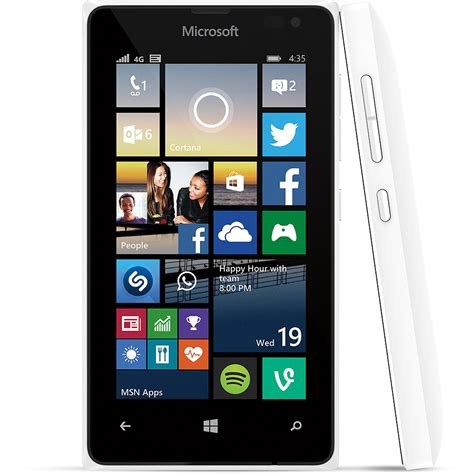 Nokia Lumia 435 8gb 4g Lte Windows 81 Phone With For T Mobile White Mint Condition Used