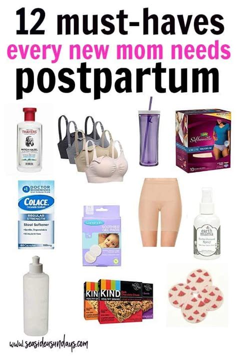 The Ultimate Postpartum Survival Kit For New Moms Postpartum Survival