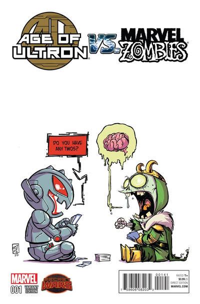 Gcd Cover Age Of Ultron Vs Marvel Zombies 1