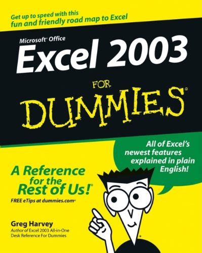 Excel 2003 For Dummies Recommended Excel Book