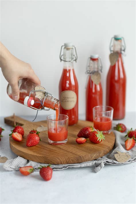 Erdbeer-Limes schnelles Rezept zum selber machen