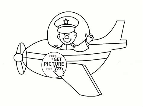 Jet Coloring Pages For Kids At Free