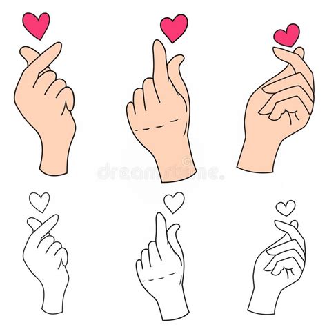 I Love You Hand Gesture Stock Illustrations 292 I Love You Hand