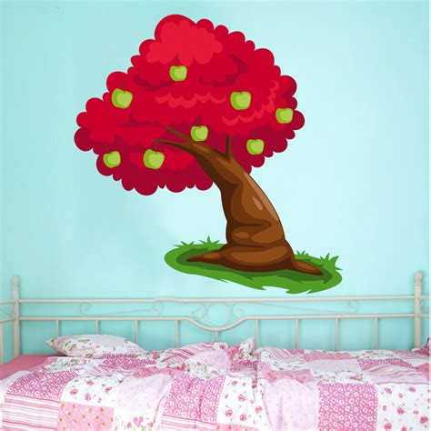 Weiss baby kinderzimmer baum wandtattoos von amazingdecals auf. Wandtattoos folies : Wandsticker Baum