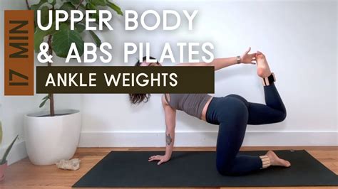 Upper Body And Abs Workout 20 Minute Chest Opening Pilates YouTube