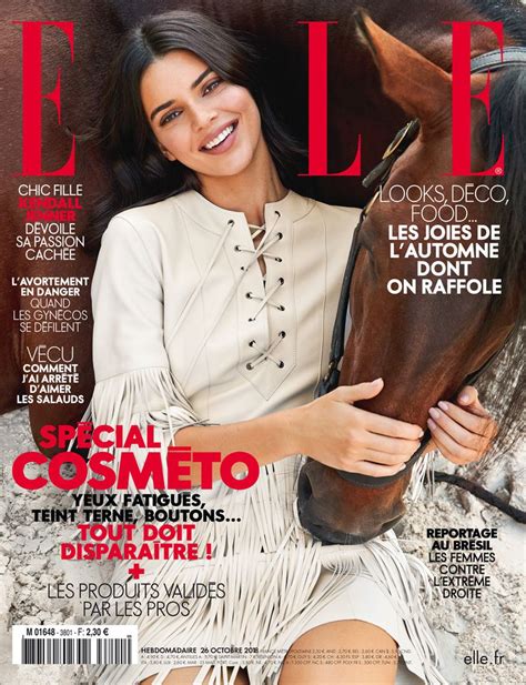 Elle France October 2018 Cover Elle France
