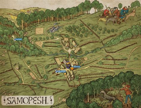 Samopesh Maps Of Main Locations In Kingdom Come Deliverance Kingdom