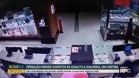 Cinco Suspeitos De Participar De Assalto De R 700 Mil A Joalheria De Shopping Em Curitiba São
