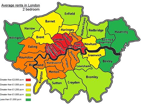 Image Result For Map Of Crime London Boroughs Living In London