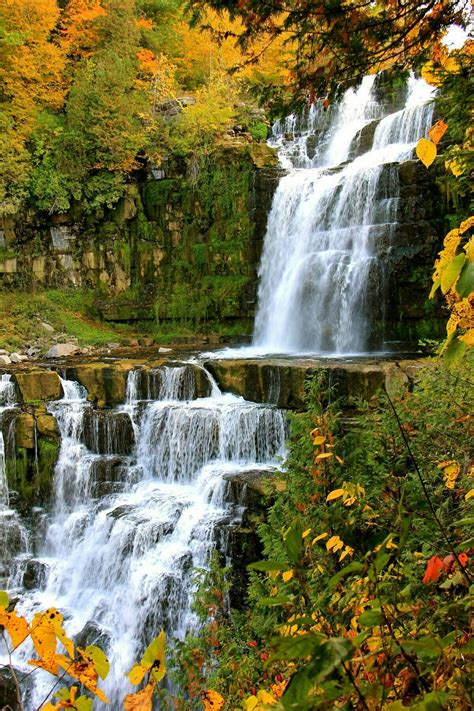 Pin By Joe Stapp On Autumn Scenic Waterfall Waterfall Photo
