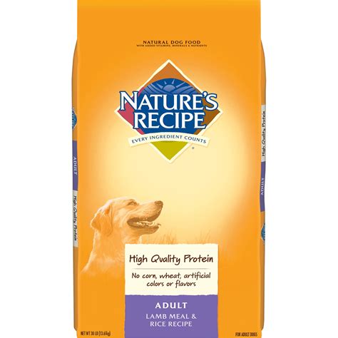 Natures Recipe Adult Dog Lamb Meal And Rice Formula Petco