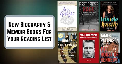 New Biography & Memoir Books For Your Reading List ...