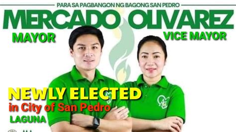 Part 2 Newly Elected Mayor And Vice Mayor In San Pedro City Laguna I