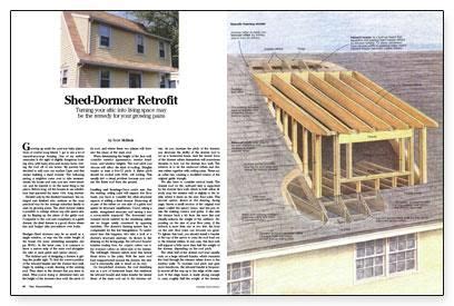 Attic or room in the roof trusses are becoming increasingly popular as they offer increased living space without changing the footprint of the house, delivering maximum value to the builder and homeowner. HOW TO FRAME A SHED DORMER SEARCH RESULTS › POPULAR ...