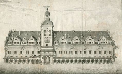 Leipzig Altes Rathaus Das Rathhaus Zu Leipzig 7000