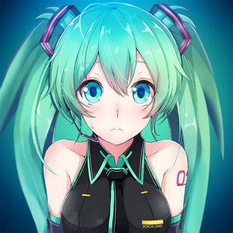 2932x2932 4k Hatsune Miku Ipad Pro Retina Display Hd 4k Wallpapers