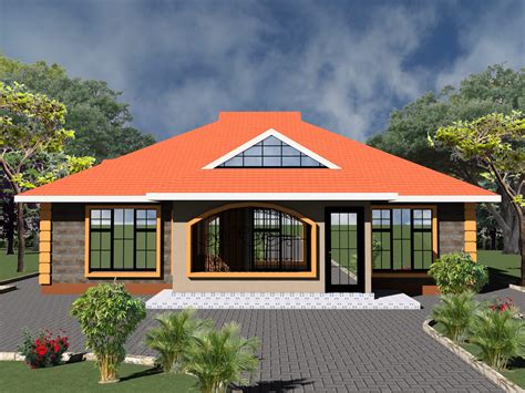 3 Bedroom Bungalow House Plans In Kenya Hpd Consult