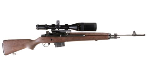 Springfield M1a Rifle With Scope