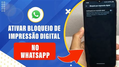 Como Ativar Bloqueio De ImpressÃo Digital No Whatsapp Android Sem