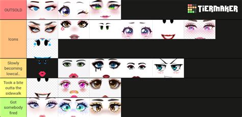 BARB FACES Tier List Community Rankings TierMaker