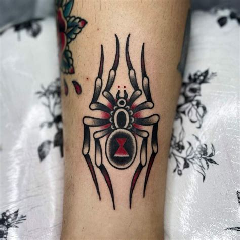 11 Traditional Black Widow Tattoo Ideas That Will Blow Your Mind