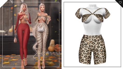 Second Life Marketplace Havoc Georgina Bodysuit Cheetah