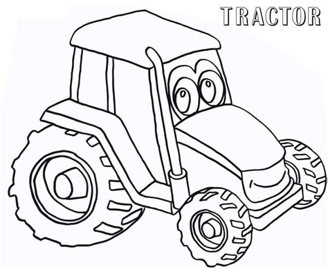 Mewarnai Traktor