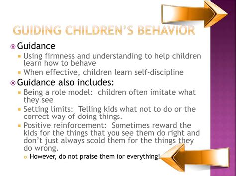 Ppt Guiding Childrens Behavior Powerpoint Presentation Free