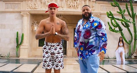 2 years ago2 years ago. Justin Bieber Goes Shirtless In DJ Khaled 'I'm The One ...