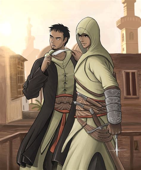 Malik And Altair Assassins Creed Assassins Creed Assassins Creed Art