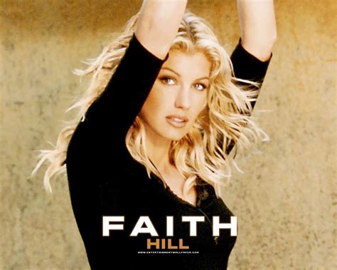 Christian Singer Faith Hill Front Cover Wallpaper Christian