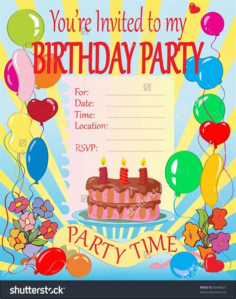 Evite Birthday Cards Invitation Cards For A Party Best Birthday Party