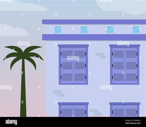 Illustration Vector Design Of Apartment Building Stock Vector Image