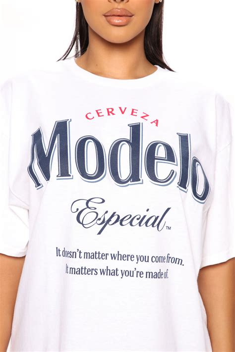 Modelo Oversized T Shirt Off White Fashion Nova Screens Tops And