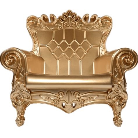 Shiny Gold Throne Transparent PNG StickPNG