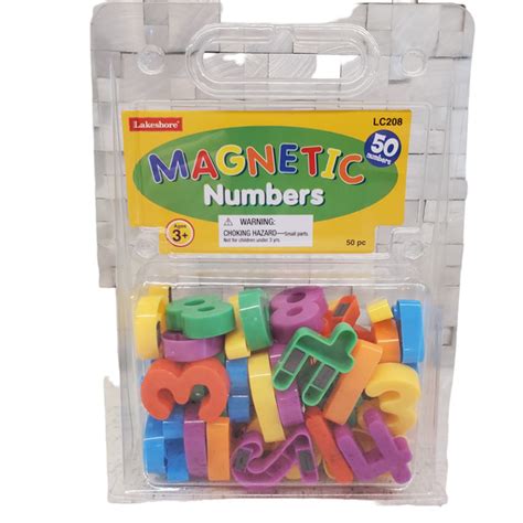 Lakeshore Toys Magnetic Numbers 5 Numbers Refrigerator Magnetic