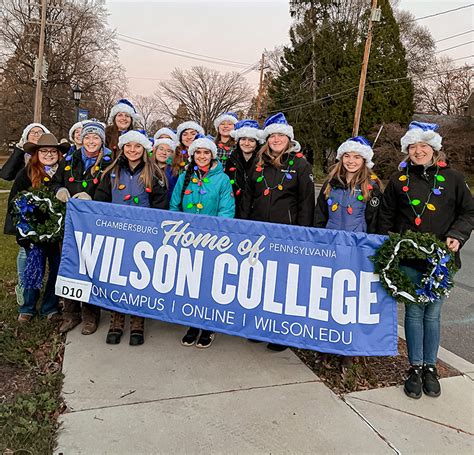Wilson College Marches On Wilson Edu