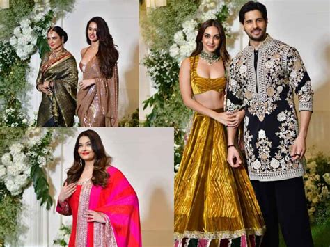 Janhvi Kapoor To Ananya Panday Bollywood Celebs Outfits At Manish