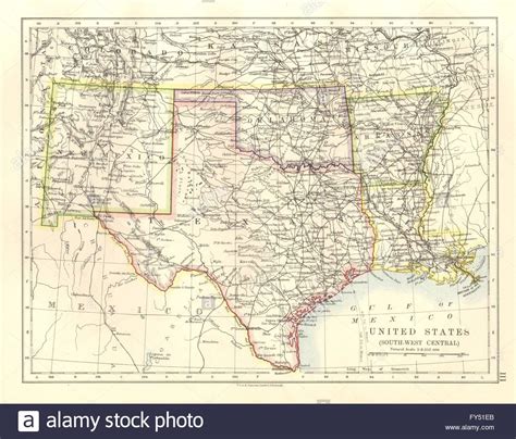 Usa South Centraltexas Oklahoma Arkansas New Mexico