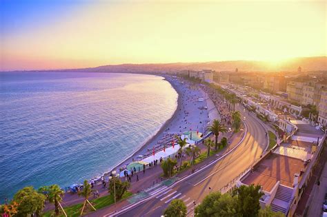 The Promenade Des Anglais In Nice France Photograph By James Byard