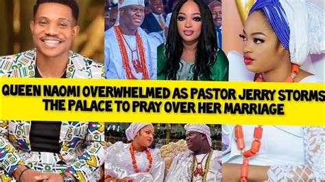 Pastor Jerry Eze Storm The Palace To Surprise Queen Naomi And Ooni Of