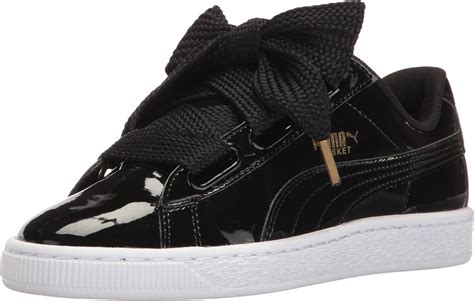 Puma Black Patent Leather Sneakers